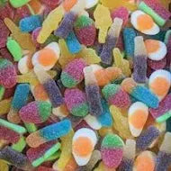 Bonbons sucrés acidulés