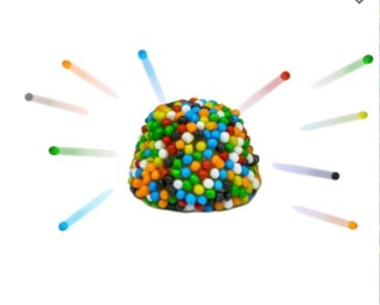 Mûres multicolore Crunchy 100gr