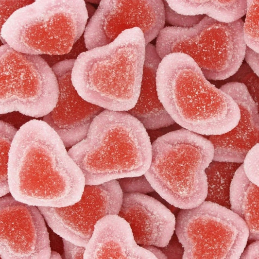 Coeur de fraise sucré