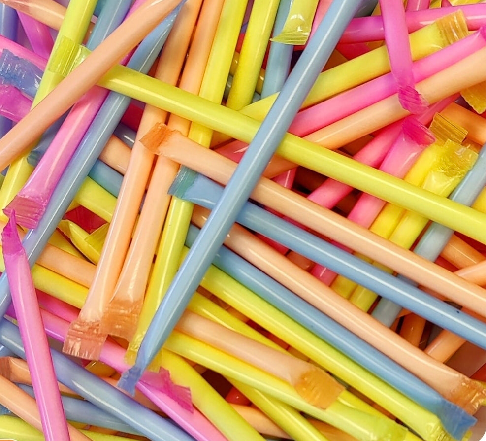 Paille poudre x10