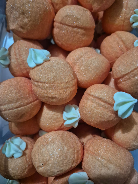 Orange guimauve aérée x2