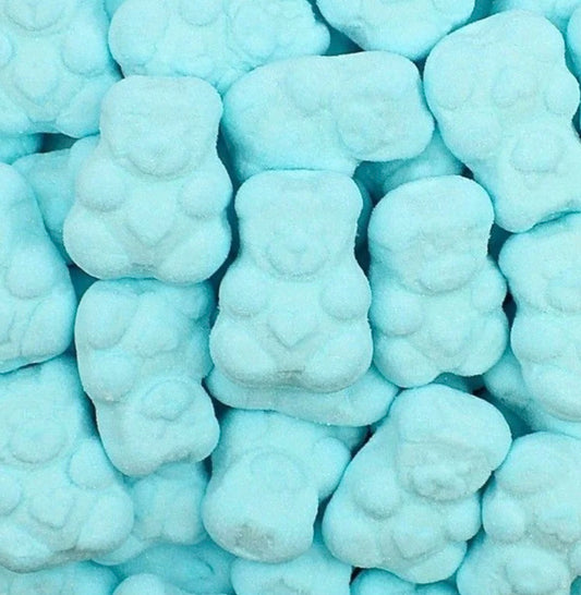 Ourson guimauves Bleu x5