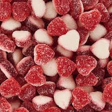 Coeur fraise sucré