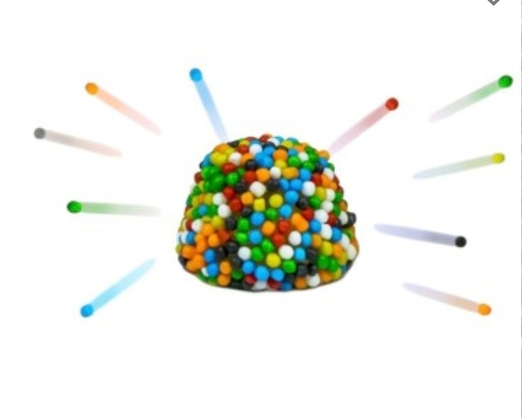 Mûres multicolore Crunchy 100gr