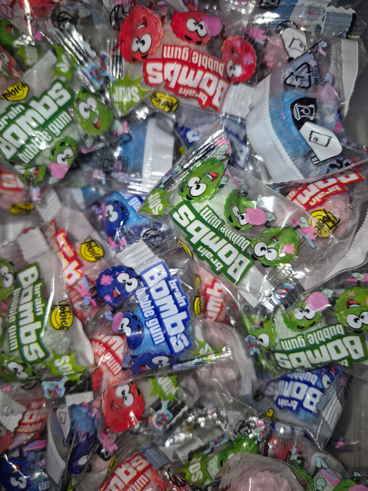 chewing-gum Tobies Brain Bombs acidulés (à l'unité)