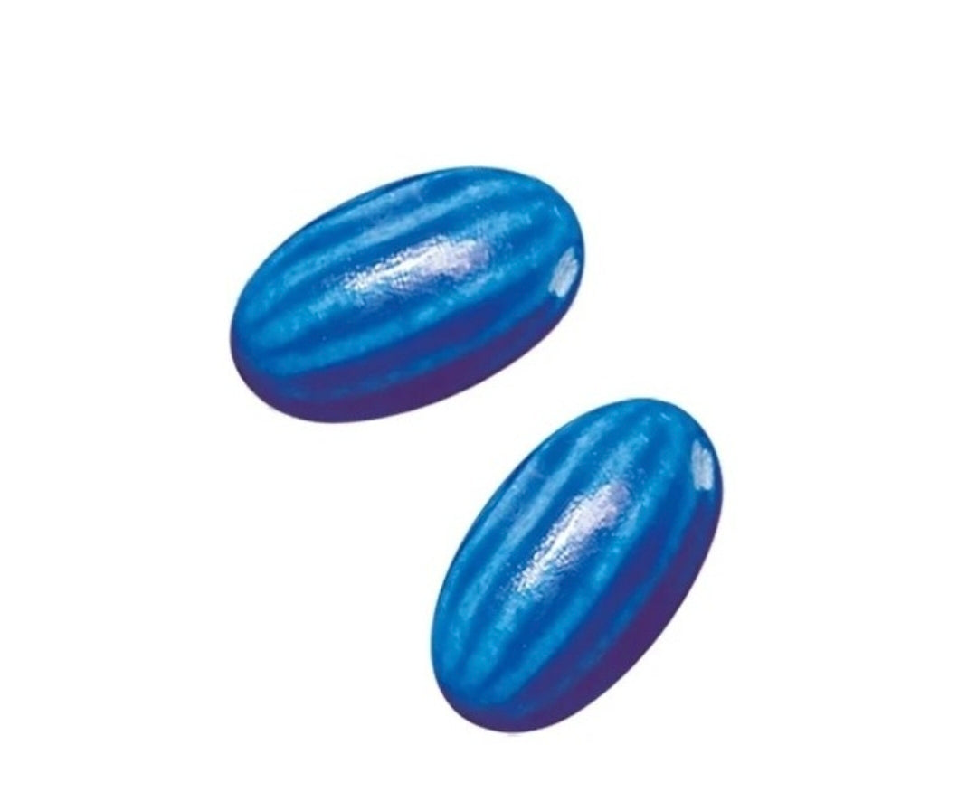 Chewing-Gum bleu framboise x10