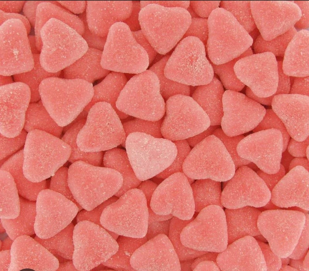 Coeur rose sucré 100gr