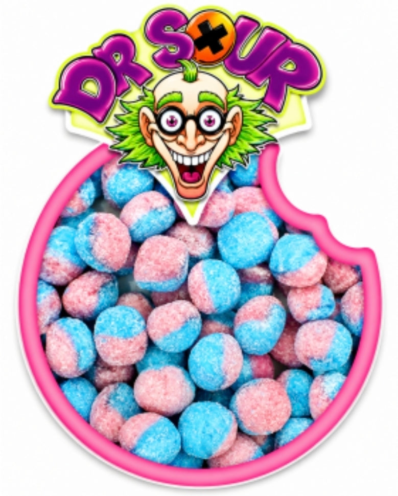 Powder sour bubble gum 100g
