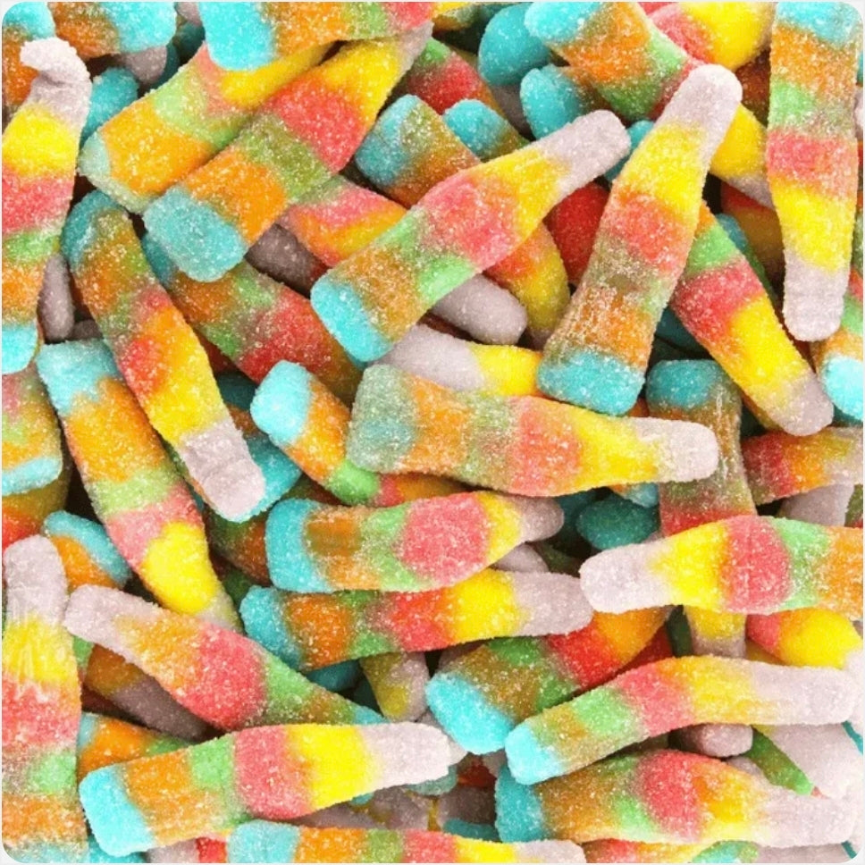 Bouteille Multicolore sucré 100gr