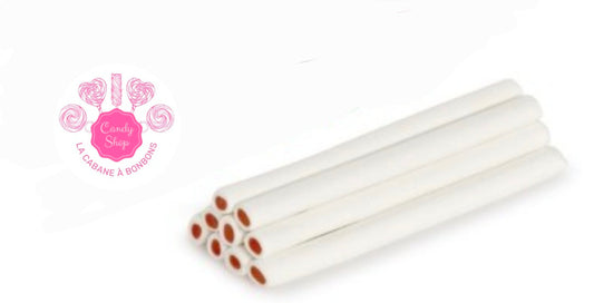 Tubes fraise crème x5