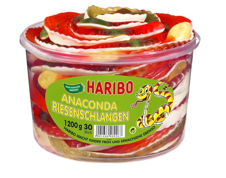 Anaconda Haribo à l'unité
