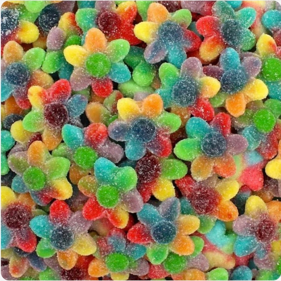 Fleur Multicolore sucré 100gr