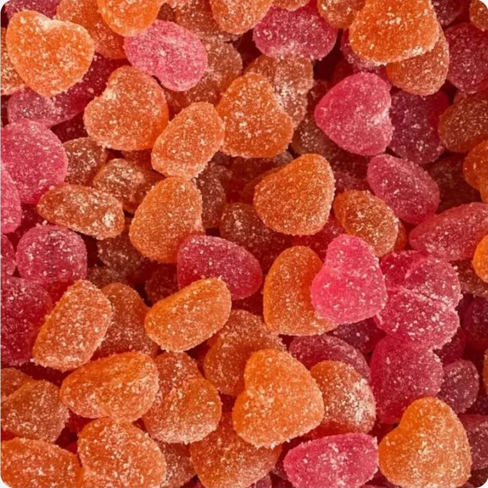 Mini coeur de pêche 100g