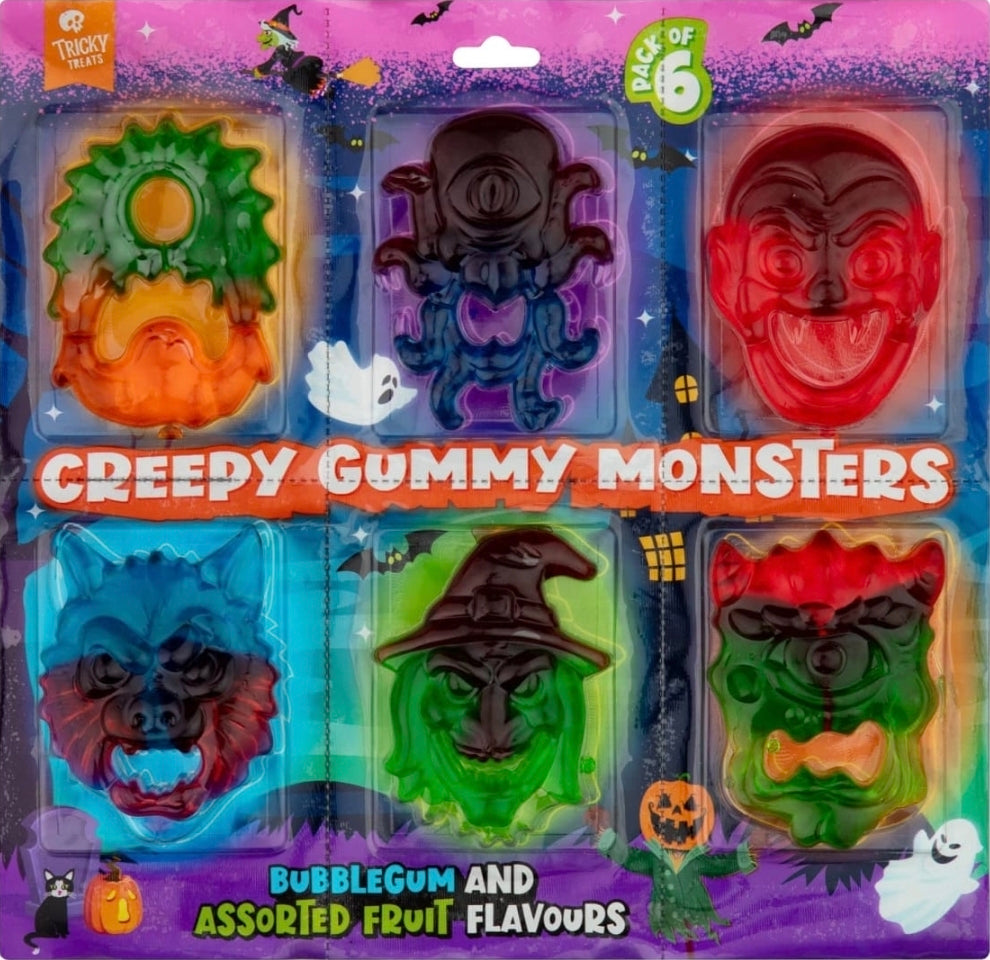 Lot de 6 Monsters Gummy
