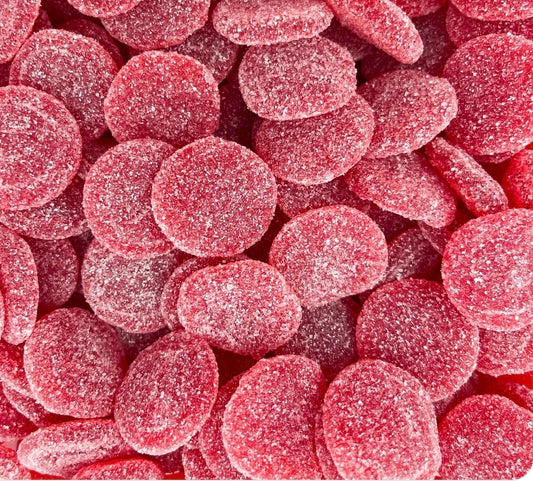 Euros € sucré 100g fraise