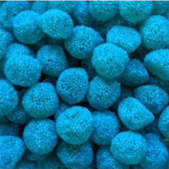 Mûres perlées bleu