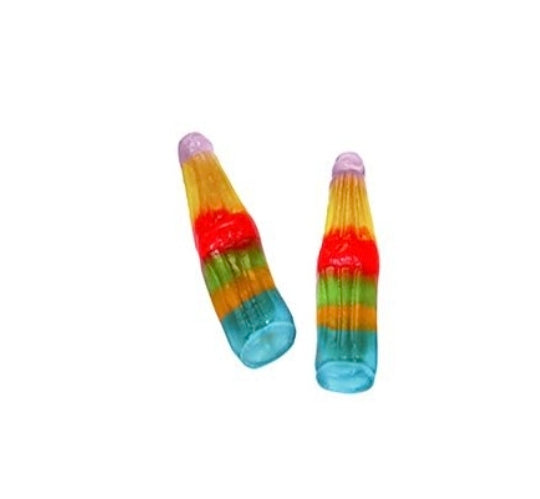 Bouteille multicolore lisse 100gr