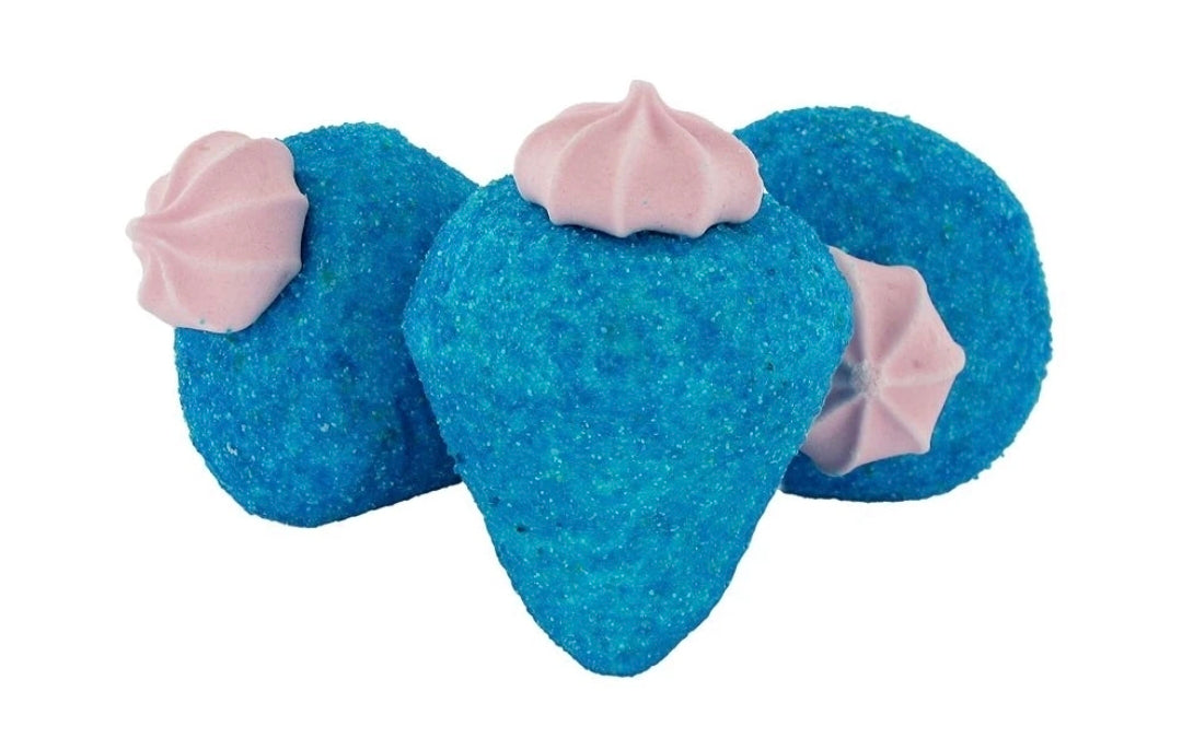 Fraise de sucre bleu x2