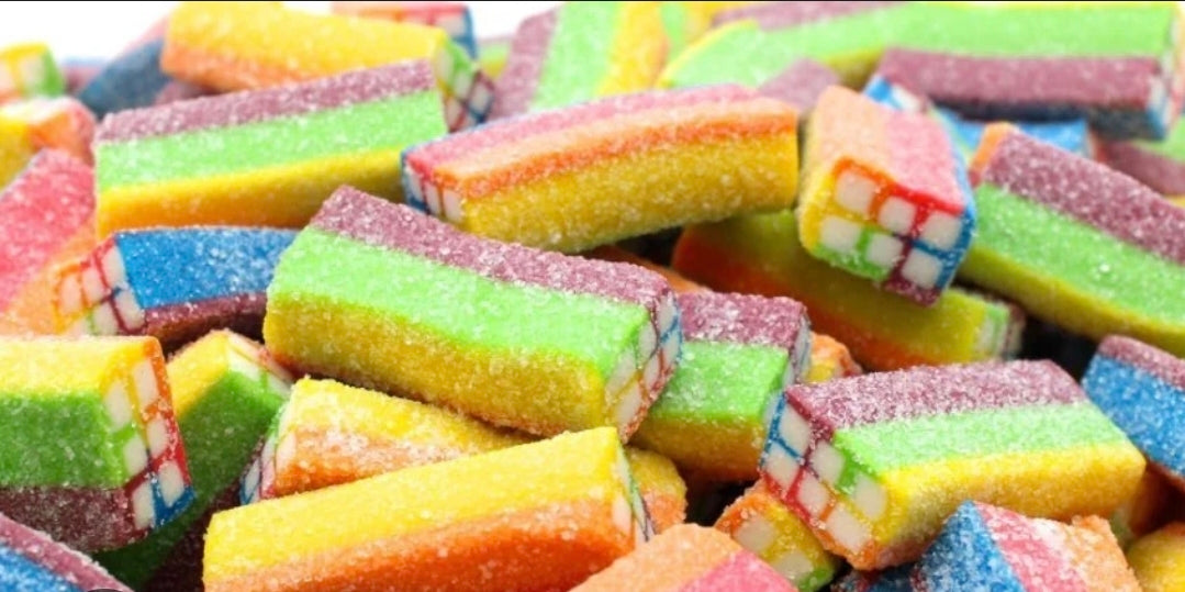 Brique multicolore sucré 100gr