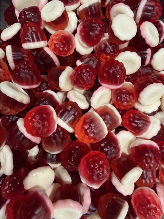 Cupcake fruit coeur liquide
