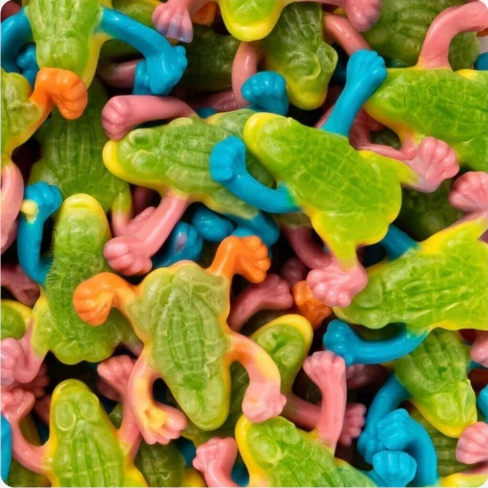Grenouilles tropicales fourrées