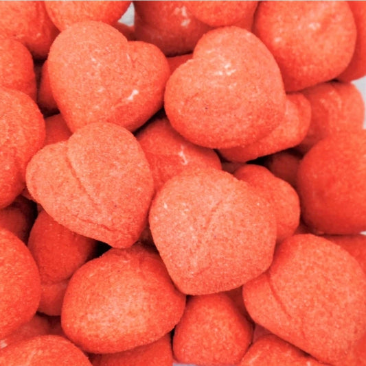 Coeur en guimauve - Lot de 10