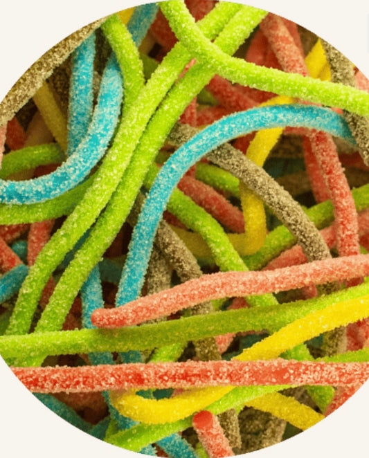 lasso acidulé multifruits 100g
