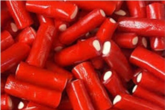 Tubes fraise crème lisse