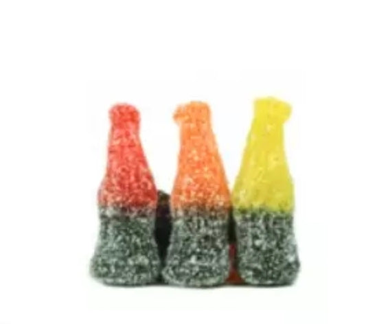 Bouteille cola multicolore 100gr